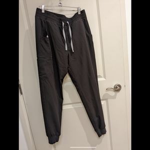 Figs High Waisted Scrub Pant Size Large/Tall in black